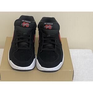 Jordan Men’s Stadium 90 Bred Basketball Shoes Size 11 Red Black Activewear